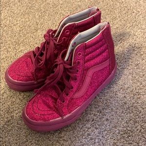 Kids sparkly vans